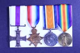 Military Cross - CAPT. F.V.P. PERROTT (UNNAMED)