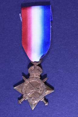 1914-15 Star - LIEUT: F.V.P. PERROTT, DURH:L.