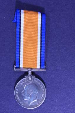 British War Medal (1914-20) - 14823  PTE. T. WAISTELL. DURH: