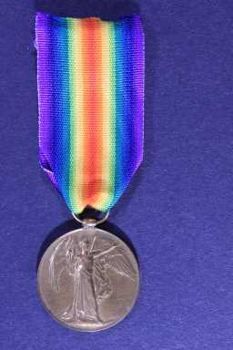 Victory Medal (1914-18) - 14823 PTE. T. WAISTELL. DURH: 