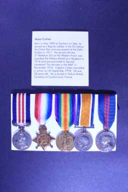 Military Medal - 9666 SJT: M. COHEN. 2/DURH:L.I