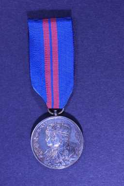 Delhi Durbar Medal (1911) - 9666 PTE: R. COHEN. 1ST: DURHA