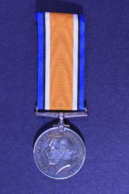 British War Medal (1914-20) - 36145 PTE. A.J. BOURNE. DURH.L