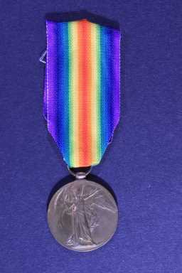 Victory Medal (1914-18) - 15405 PTE. J.T. COLLINS. DURH.