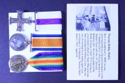 Victory Medal (1914-18) - LIEUT. T.R. WELCH.