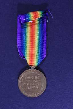 Victory Medal (1914-18) - 18-584 CPL. T. REAVLEY. DURH.L