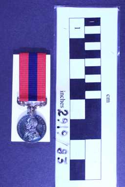 Distinguished Conduct Medal - 20-41 A.SJT: A. HOUSTON. 20/DU
