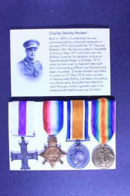 Victory Medal (1914-18) - CAPT. C.S. HERBERT.