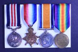 Military Medal - 1279 PTE J. BELL. 9/DURH:L.I.-