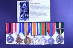 Distinguished Conduct Medal - 300474 C.S. MAJOR. S. ABERDEEN