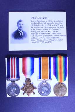 Victory Medal (1914-18) - 24796 C-SJT. W. MAUGHAN. DURH.