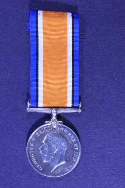 British War Medal (1914-20) - 24796 C-SJT. W. MAUGHAN. DURH.