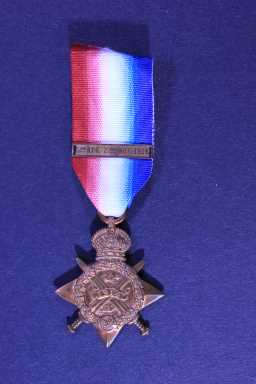 1914 Star & Bar - CAPT. F.G. MAUGHAN DURH: L.I.