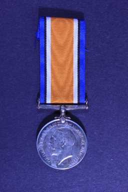 British War Medal (1914-20) - 22-407 PTE. W. GLENDINNING. DU