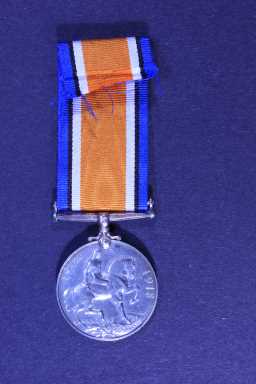 British War Medal (1914-20) - 22-407 PTE. W. GLENDINNING. DU