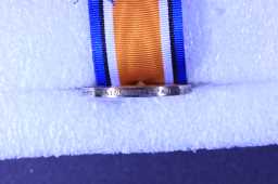 British War Medal (1914-20) - 22-407 PTE. W. GLENDINNING. DU