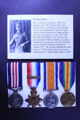 British War Medal (1914-20) - 18-1393 CPL. S. RYDER. DURH.L.