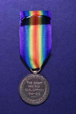 Victory Medal (1914-18) - 18-1393 CPL. S. RYDER. DURH.L.