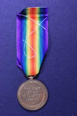 Victory Medal (1914-18) - 10721 A.W.O.CL.2. J.W. TUGBY. 