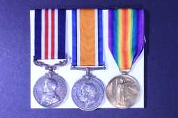 Military Medal - 3-9287 SJT: C. BARELLA. 14/DUR