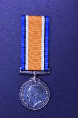 British War Medal (1914-20) - LIEUT. J. THOMPSON-HOPPER