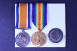 British War Medal (1914-20) - 323019 W.O.CL.2. J.F. ATKINSON