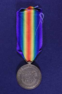 Victory Medal (1914-18) - 3922 PTE. J.W. PEACOCK. DURH.L