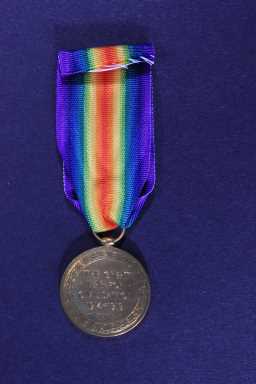 Victory Medal (1914-18) - MAJOR J.A.L. DOWNEY.