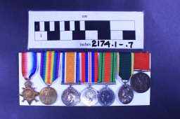 British War Medal (1914-20) - 2612 PTE. J.W. HOLLAND. D.L.I