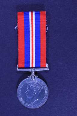 British War Medal (1939-45) - SGT J.W. HOLLAND (UNNAMED)