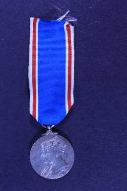 Coronation Medal (1937) - 4435462 W.O.CL.II. J.R. DYER. 