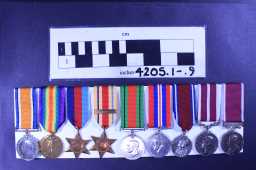 British War Medal (1939-45) - CAPT & QM. D. SPENCER (UNNAMED