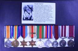 British War Medal (1914-20) - 76375 SJT. D. SPENCER. NORTH'D