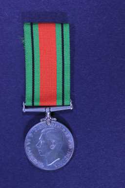 Defence Medal (1939-45) - MAJOR E.H. VEITCH. MC. 