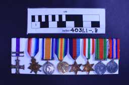 Victory Medal (1914-18) - LT.COL. F.H. BOUSFIELD.