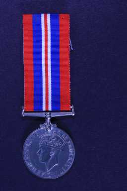 British War Medal (1939-45) - (4447125 PTE) J.B. MCROY (UNNA