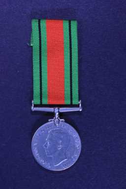 Defence Medal (1939-45) - 4694485 CPL. J. SAUNDERS (UNNA