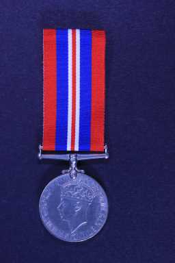 British War Medal (1939-45) - 4694485 CPL. J. SAUNDERS (UNNA