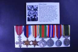 British War Medal (1939-45) - 4447852 WO2 W.H. HARPER (UNNA