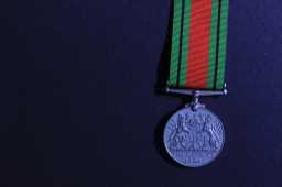 Defence Medal (1939-45) - 4079390 PTE. E.A. BARNES (UNNA