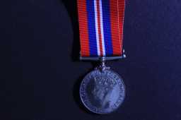 British War Medal (1939-45) - 4470382 PTE J KERSHAW