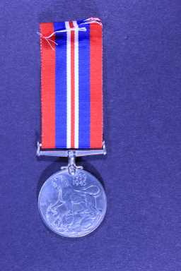 British War Medal (1939-45) - 4457717 PTE W J ROBERTS DURH L