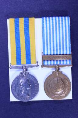 United Nations Medal - Korea - 22108339 PTE A. GATES (UNNAMED