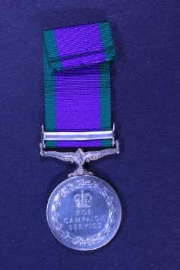 Campaign Service Medal (1962-2003) - 23901368 PTE. B. FUDGE. DLI.