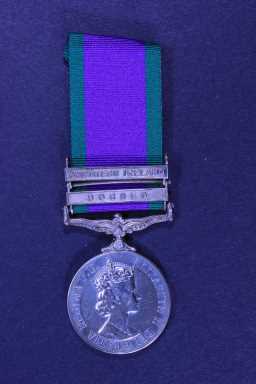 Campaign Service Medal (1962-2003) - 23869953 PTE J. TAYLOR. DLI.
