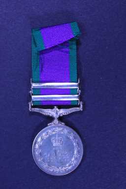Campaign Service Medal (1962-2003) - 23869953 PTE J. TAYLOR. DLI.