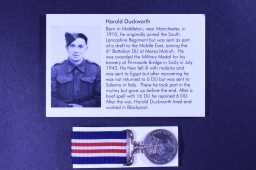 Military Medal - 3662261 PTE. H. DUCKWORTH. DLI