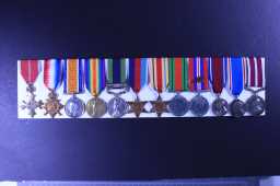 British War Medal (1939-45) - LT.COLONEL W.H. LOWE. OBE.DL. 