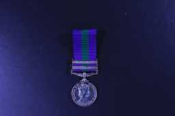 General Service Medal (1918-62) - MAJOR T.C. PERIAM. D.L.I.