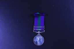 General Service Medal (1918-62) - MAJOR T.C. PERIAM. D.L.I.